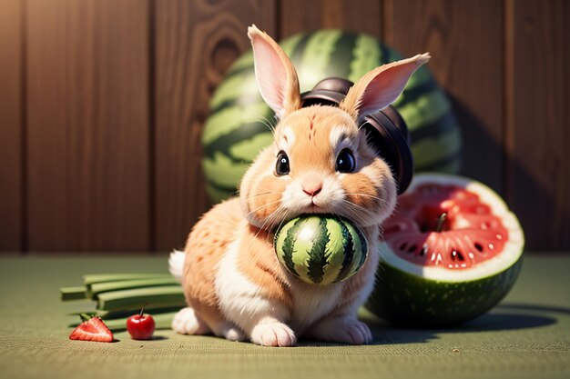 Can Rabbits Eat Watermelon? (Health Benefits &Safety Facts&Tips For Feeding)